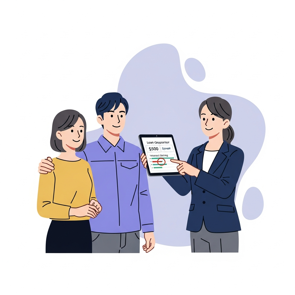 返済方式比較画面